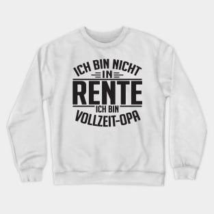 Vollzeit Oma (black) Crewneck Sweatshirt